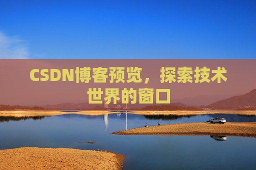 CSDN博客预览,探索技术世界的窗口